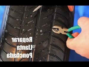 cuanto tiempo se tarda en reparar una llanta pinchada