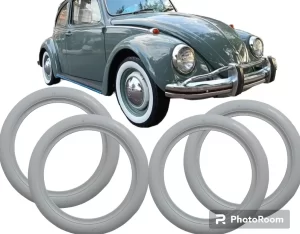 descubre las mejores llantas cara blanca para vocho y mejora el estilo de tu clasico