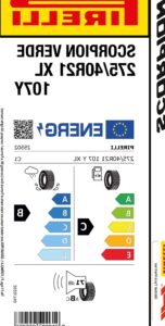 tamano de neumaticos 275 40r21 en pulgadas